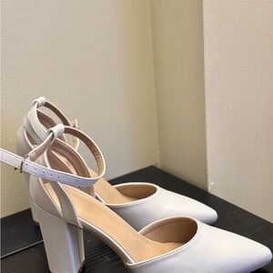 Elegant White Women's Heels